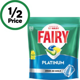 Fairy-Platinum-Dishwasher-Tablets-Pk-52 on sale
