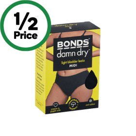 Bonds-Damn-Dry-Reusable-Underwear-Size-10-18 on sale