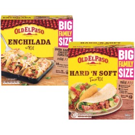 Old-El-Paso-Family-Size-Kits-560-1040g on sale