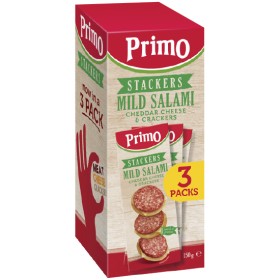 Primo-Stackers-Salami-Cheese-Crackers-Pk-3 on sale