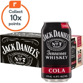 Jack-Daniels-Whiskey-Cola-Cans-10x375ml on sale