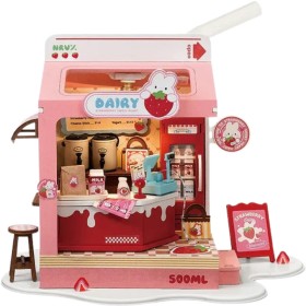 Rolife-DIY-Mini-House-Strawberry-Milk-Box on sale