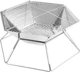 Wanderer+Stainless+Steel+Folding+Fire+Pit