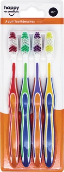 Happy-Essentials-Toothbrush-4-Pack on sale