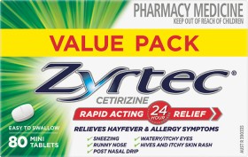 Zyrtec+10mg+80+Tablets%2A