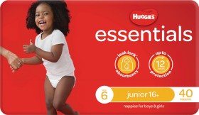 Huggies+Essentials+Nappies+40+Pack+-+Junior