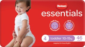 Huggies+Essentials+Nappies+46+Pack+-+Toddler