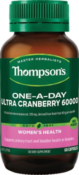 Thompson%26rsquo%3Bs+One-A-Day+Ultra+Cranberry+60000+60+Capsules%2A