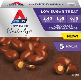 Atkins+Endulge+Chocolate+Coated+Almonds+5+Pack%2A