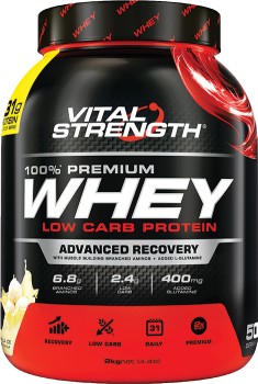 Vital+Strength+100%25+Premium+Whey+Low+Carb+Protein+Vanilla+Ice+Cream+2kg
