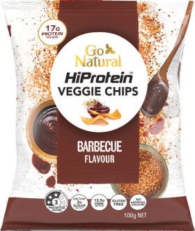 Go+Natural+HiProtein+Veggie+Chips+Barbecue+Flavour+100g