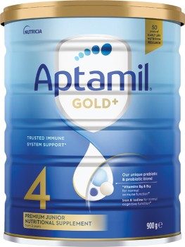Aptamil-Gold-4-Junior-Nutritional-Supplement-900g on sale