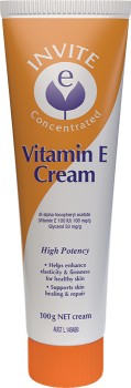 Invite-E-Vitamin-E-Cream-100g on sale