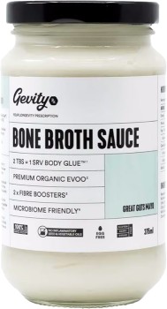 Gevity-Rx-Bone-Broth-Mayo-Great-Guts-375ml on sale