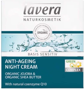 Lavera+Basis+Sensitiv+Anti-Ageing+Night+Cream+Q10+50ml