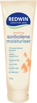 Redwin+Sorbolene+Moisturiser+with+Vitamin+E+100g