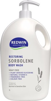 Redwin-Sorbolene-Body-Wash-with-Vitamin-E-1-Litre on sale