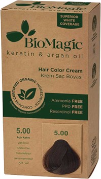Bio+Magic+Hair+Colour+Cream+Light+Brown+5.00