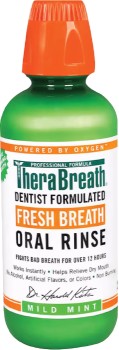 TheraBreath+Fresh+Breath+Oral+Rinse+Mild+Mint+473ml