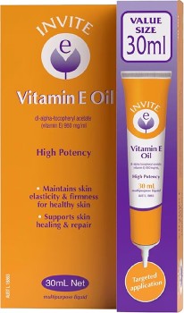 Invite+E+Vitamin+E+Oil+Tube+30ml