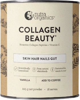Nutra+Organics+Collagen+Beauty+Vanilla+225g