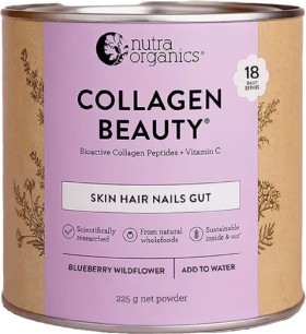 Nutra+Organics+Collagen+Beauty+Blueberry+Wildflower+225g