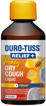 Durotuss+Relief+Dry+Cough+%2B+Honey+Liquid+200ml