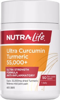 Nutra-life+Ultra+Curcumin+Turmeric+55000%2B+50+Tablets