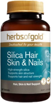 Herbs-of-Gold-Silica-Hair-Skin-Nails-60-Tablets on sale