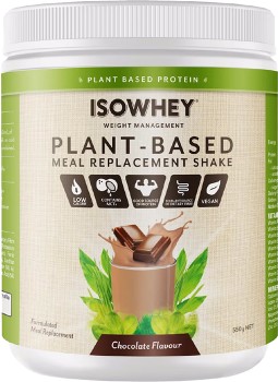 Isowhey+Plant-Based+Meal+Replacement+Shake+Chocolate+550g