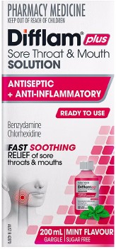Difflam+Plus+Sore+Throat+%26amp%3B+Mouth+Solution+%2B+Antiseptic+%26amp%3B+Anti-Inflammatory+200ml
