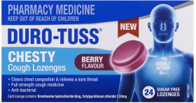 Duro-Tuss+Chesty+Cough+Lozenges+Sugar+Free+Berry+24+Pack