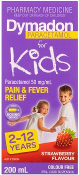 Dymadon+for+Kids+2-12+Years+Pain+%26amp%3B+Fever+Relief+Strawberry+200ml