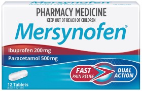 Mersynofen+Dual+Action+Fast+Pain+Relief+12+Tablets