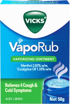 Vicks-VapoRub-Vaporizing-Ointment-50g on sale