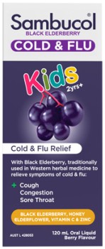 Sambucol+Cold+%26amp%3B+Flu+Relief+Kids+2%2B+Years+Oral+Liquid+Berry+Flavour+120mL