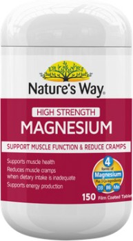 Natures-Way-High-Strength-Magnesium-150-Tablets on sale