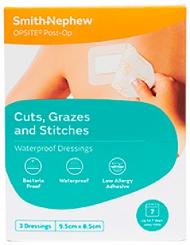 Opsite-Post-Op-Cuts-Grazes-and-Stitches-Waterproof-Dressings-95cm-x-85cm-3-Pack on sale