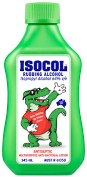 Isocol-Rubbing-Alcohol-Antiseptic-Lotion-345mL on sale