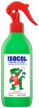 Isocol-Rubbing-Alcohol-Antiseptic-Spray-450mL on sale