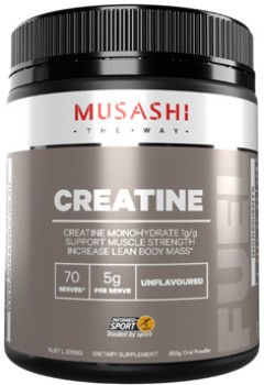 Musashi-Creatine-Unflavoured-Powder-350g on sale