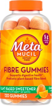Metamucil-Fibre-Gummies-Orange-Flavour-120-Pack on sale
