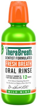 TheraBreath+Fresh+Breath+Oral+Rinse+Liquid+Mild+Mint+473ml