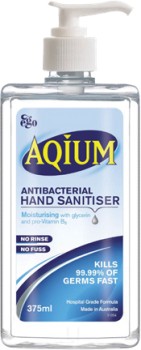 Aqium+Hand+Sanitiser+Gel+375mL