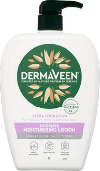 DermaVeen-Extra-Hydration-Intensive-Moisturising-Lotion-1-Litre on sale