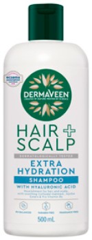 DermaVeen+Hair+%2B+Scalp+Extra+Hydration+Shampoo+500mL