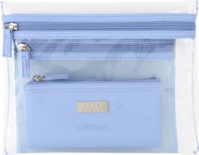 Wicked-Sista-Jenna-Trio-Purse-Sky-Blue on sale