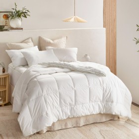Hypoallergenic+400gsm+Microfibre+Quilt+by+Greenfirst%26reg%3B