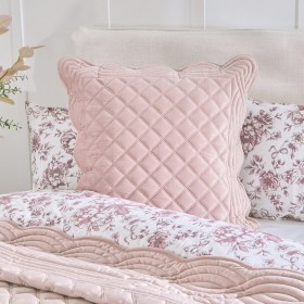Charlotte-Velvet-European-Pillowcase-by-Habitat on sale