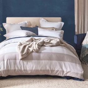 Kyra-Reversible-Striped-Quilt-Cover-Set-by-Habitat on sale